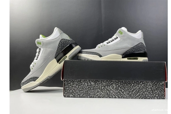 Air 136064-006 Jordan Retro 136064-006 Chlorophyll 3 0811